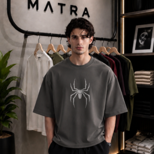 Unspoken Drop Shoulder Tee, Washed Graphite