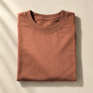 Heavyweight Drop Shoulder Tee, Terracotta